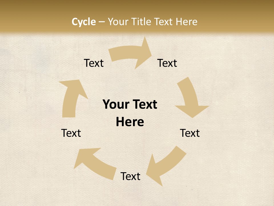 Aged Canvas PowerPoint Template