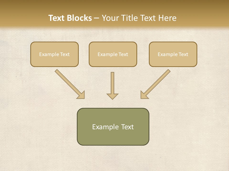 Aged Canvas PowerPoint Template