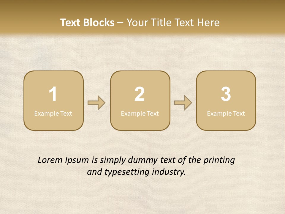 Aged Canvas PowerPoint Template