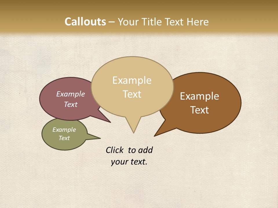 Aged Canvas PowerPoint Template