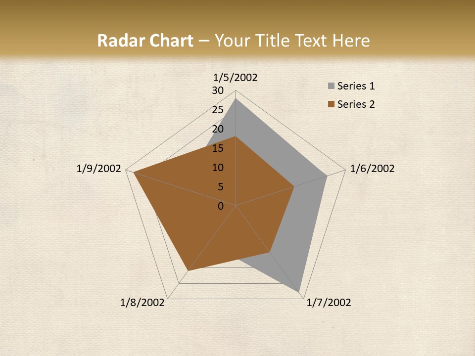 Aged Canvas PowerPoint Template