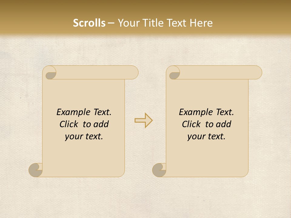 Aged Canvas PowerPoint Template