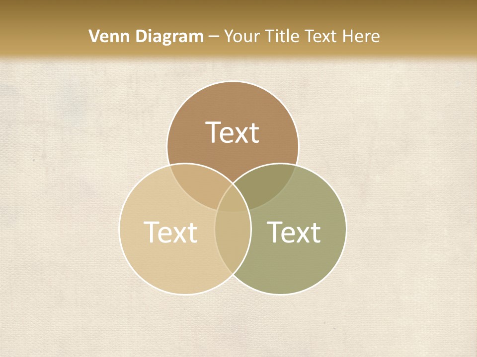Aged Canvas PowerPoint Template