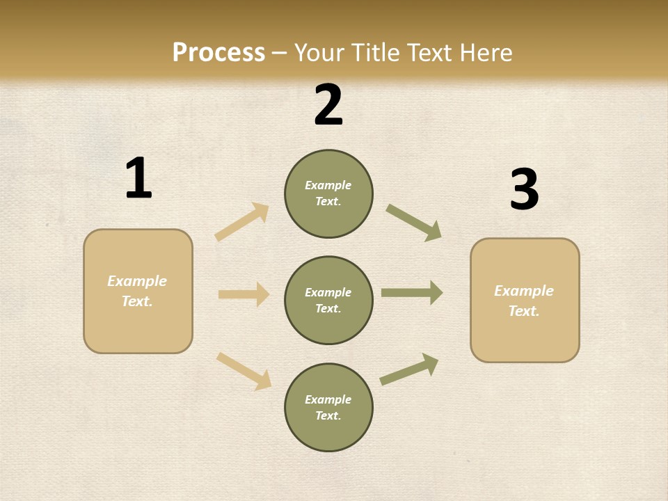 Aged Canvas PowerPoint Template