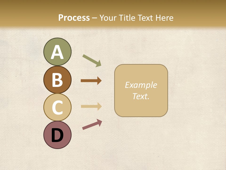 Aged Canvas PowerPoint Template