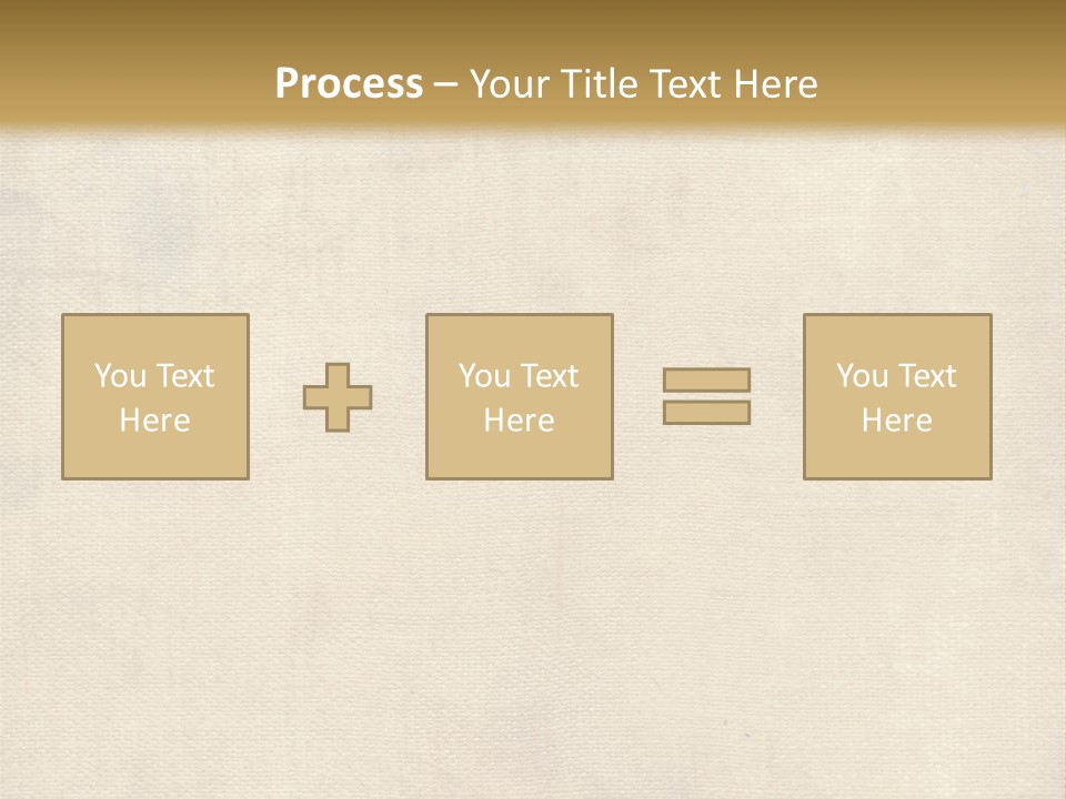 Aged Canvas PowerPoint Template