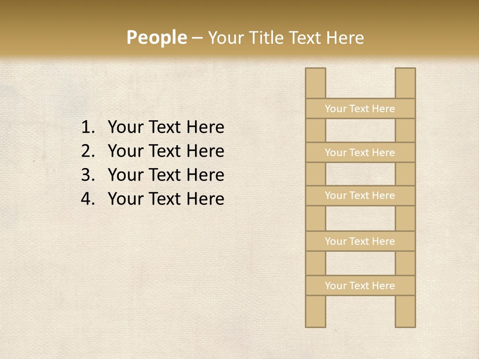 Aged Canvas PowerPoint Template
