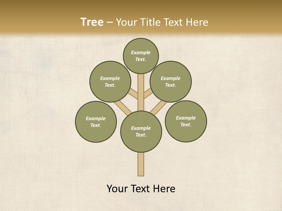 Aged Canvas PowerPoint Template