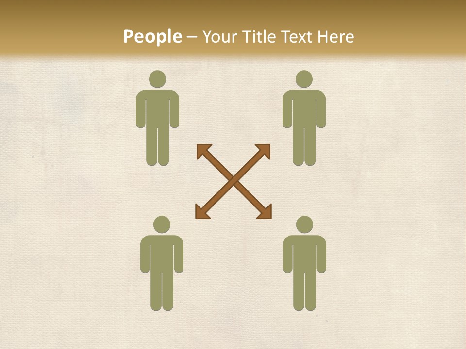 Aged Canvas PowerPoint Template