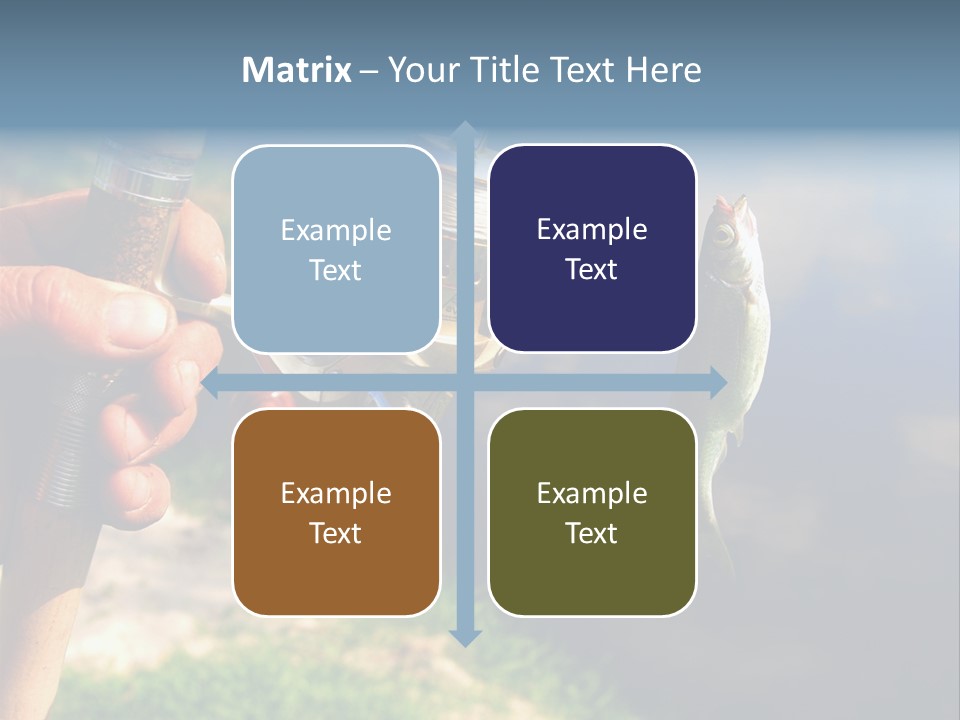 Reel Creek River PowerPoint Template