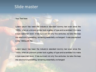 Reel Creek River PowerPoint Template