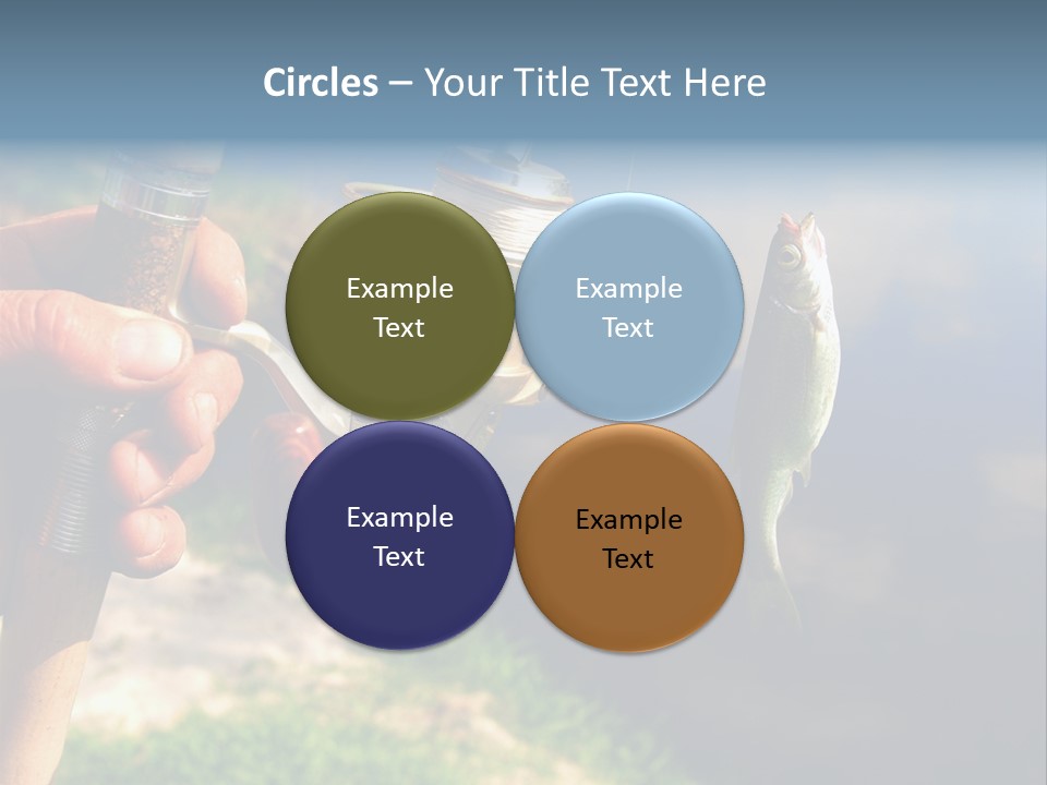 Reel Creek River PowerPoint Template