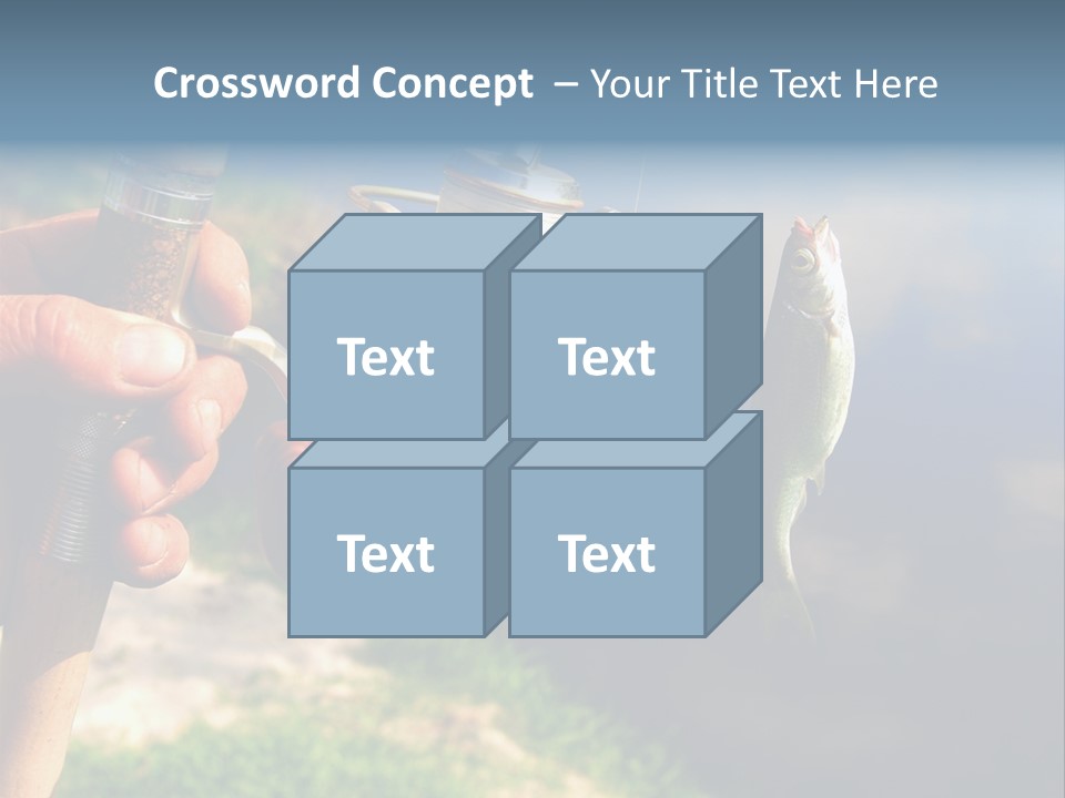 Reel Creek River PowerPoint Template