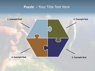 Reel Creek River PowerPoint Template