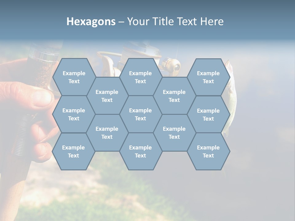 Reel Creek River PowerPoint Template