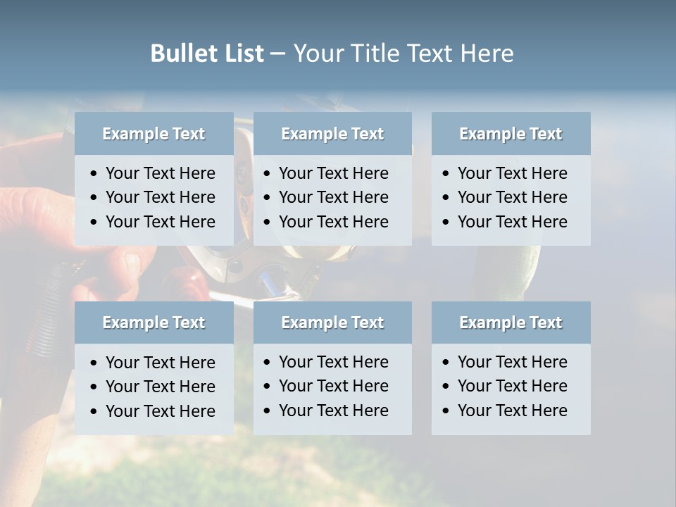 Reel Creek River PowerPoint Template