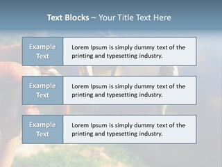 Reel Creek River PowerPoint Template