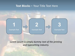 Reel Creek River PowerPoint Template