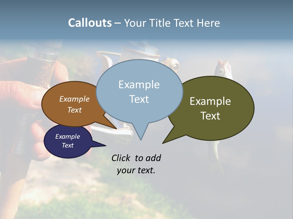 Reel Creek River PowerPoint Template