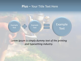 Reel Creek River PowerPoint Template