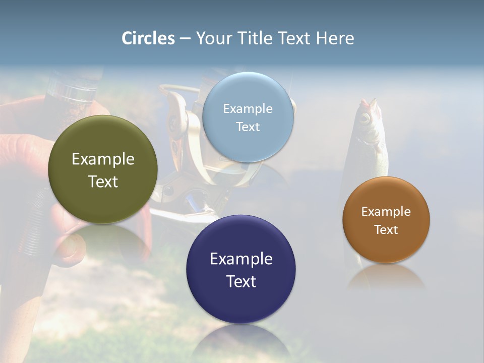 Reel Creek River PowerPoint Template