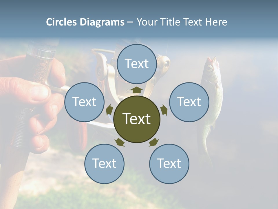 Reel Creek River PowerPoint Template