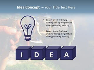 Reel Creek River PowerPoint Template