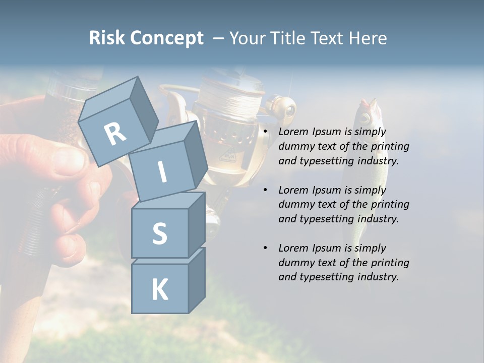 Reel Creek River PowerPoint Template