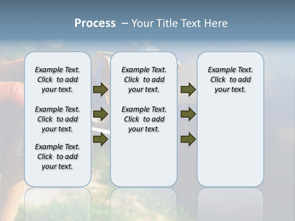 Reel Creek River PowerPoint Template