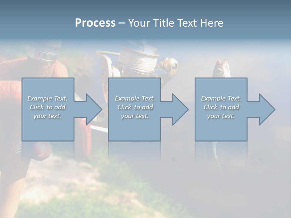 Reel Creek River PowerPoint Template