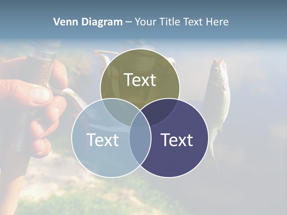 Reel Creek River PowerPoint Template