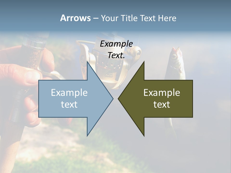 Reel Creek River PowerPoint Template