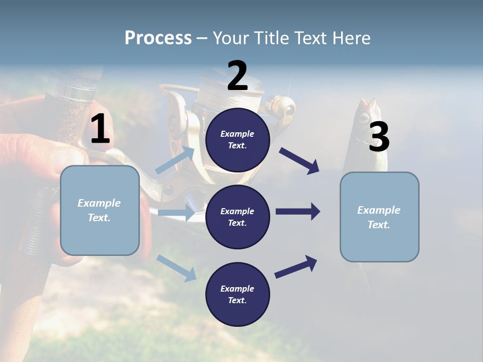Reel Creek River PowerPoint Template