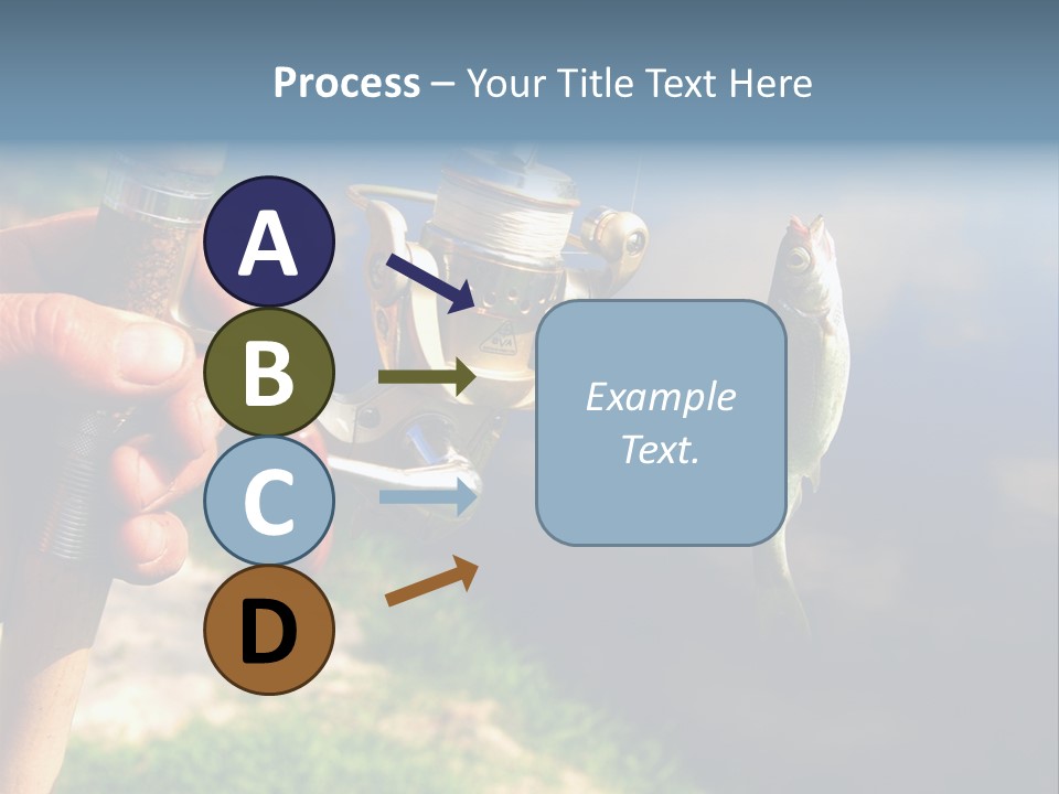 Reel Creek River PowerPoint Template