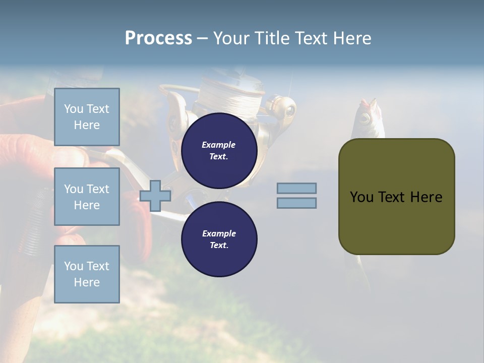 Reel Creek River PowerPoint Template
