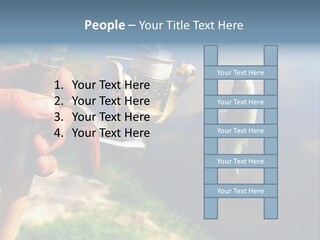 Reel Creek River PowerPoint Template