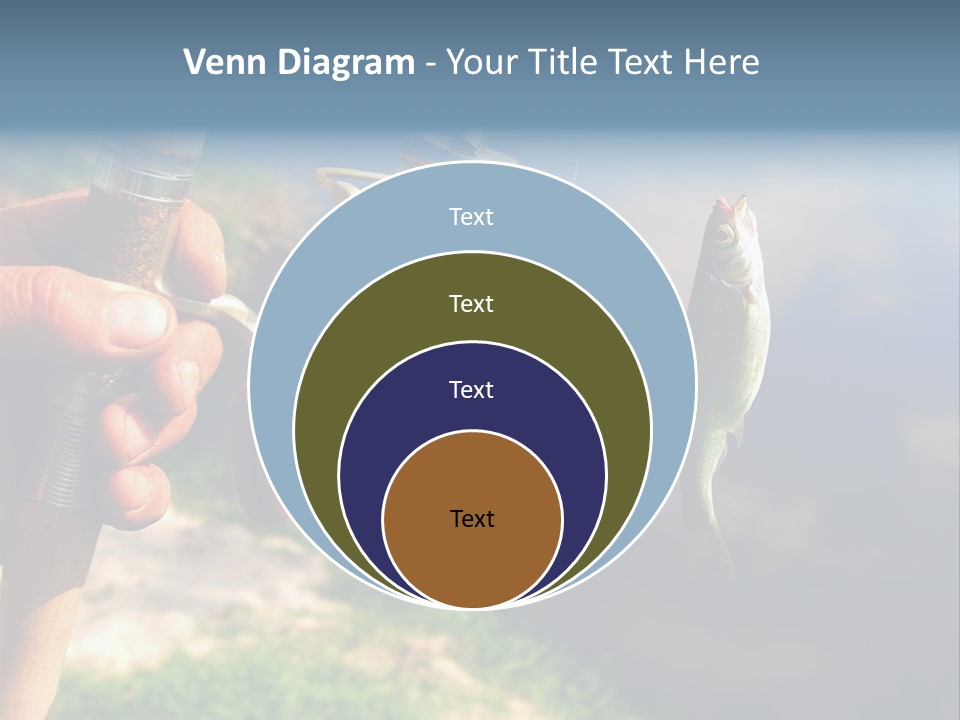 Reel Creek River PowerPoint Template