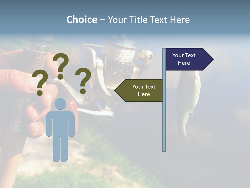Reel Creek River PowerPoint Template