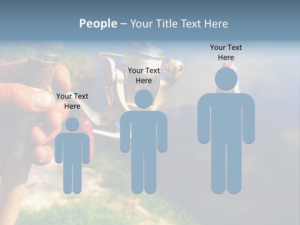 Reel Creek River PowerPoint Template