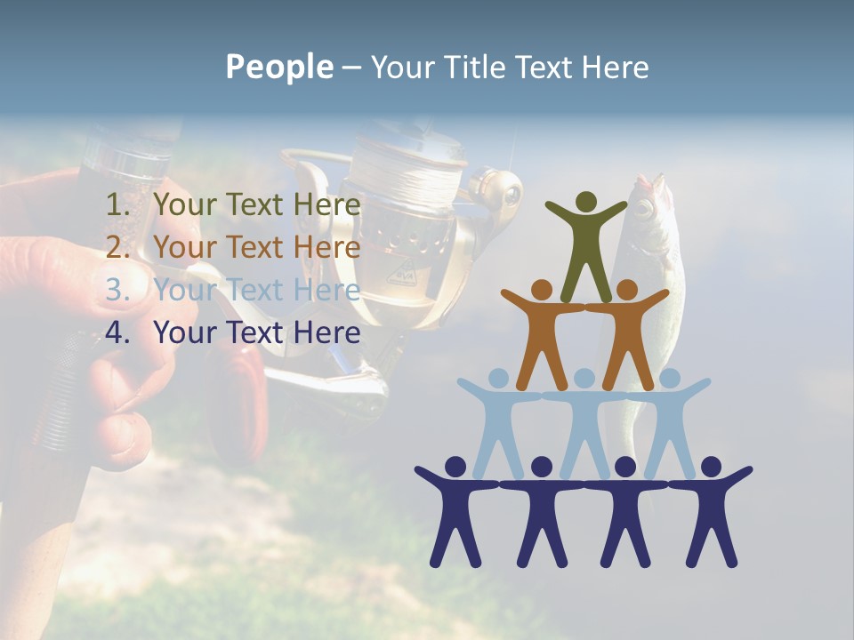 Reel Creek River PowerPoint Template