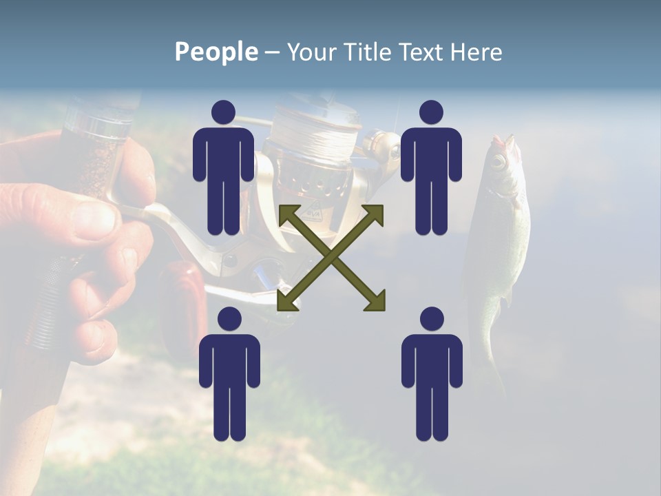 Reel Creek River PowerPoint Template