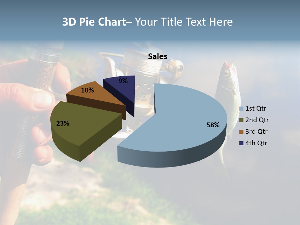 Reel Creek River PowerPoint Template