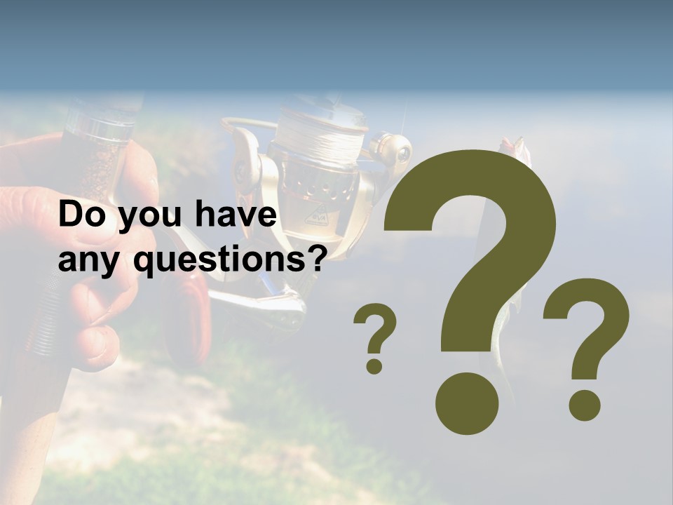 Reel Creek River PowerPoint Template