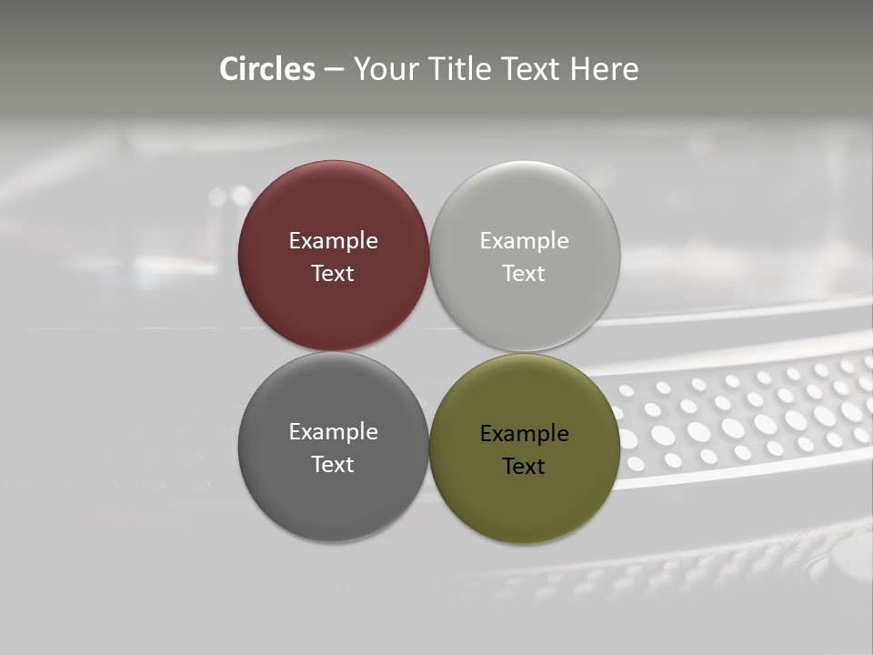 Turntable PowerPoint Template