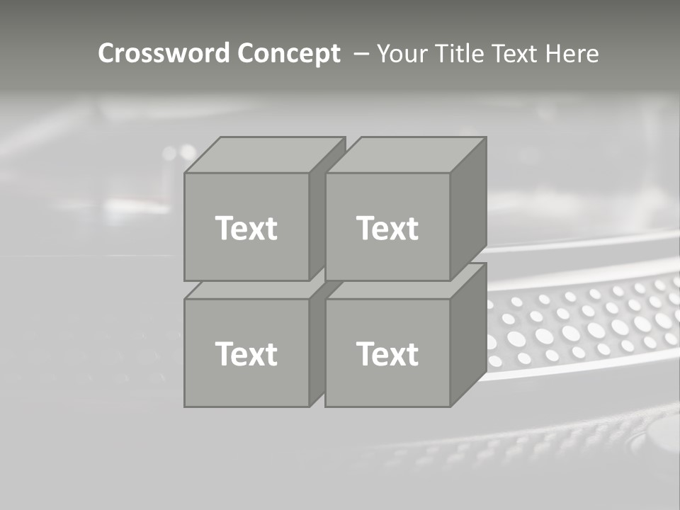 Turntable PowerPoint Template