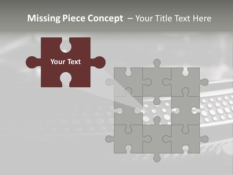 Turntable PowerPoint Template