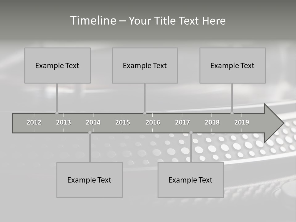 Turntable PowerPoint Template