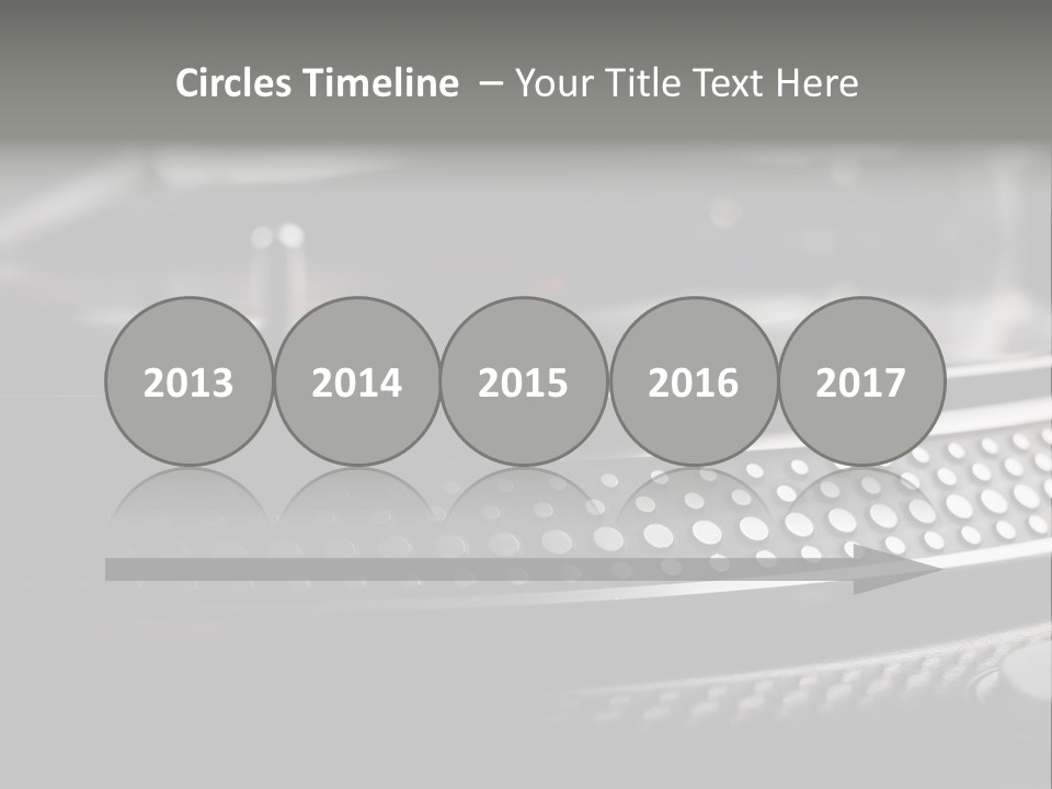 Turntable PowerPoint Template