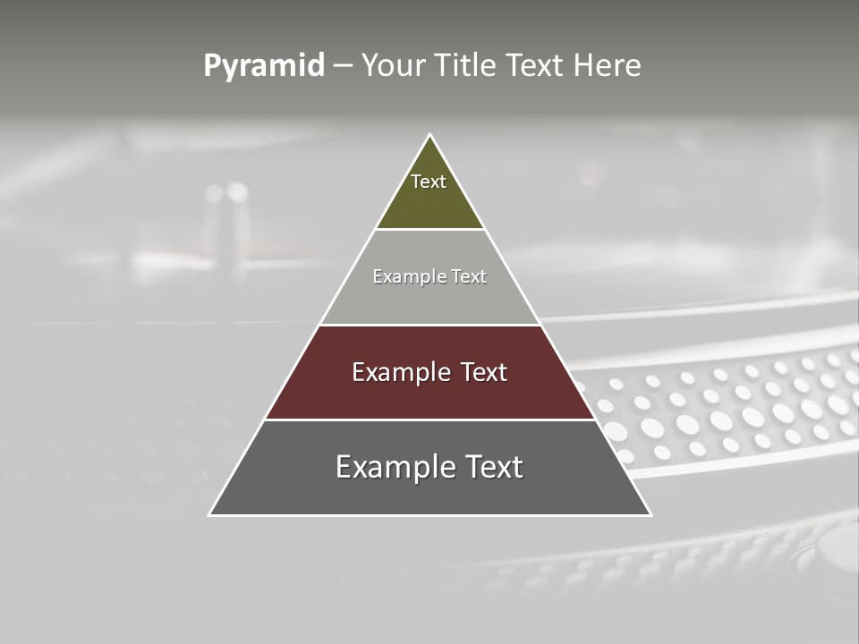 Turntable PowerPoint Template
