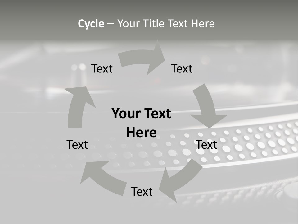 Turntable PowerPoint Template